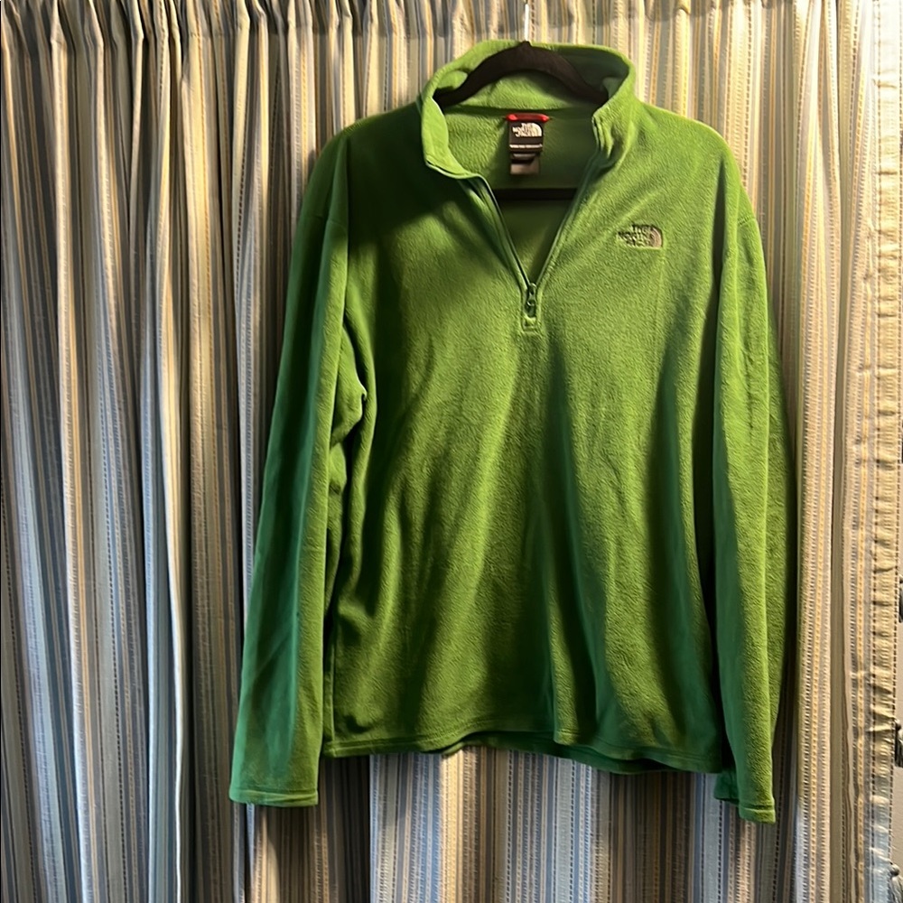 The North Face Green Fleece Pullover